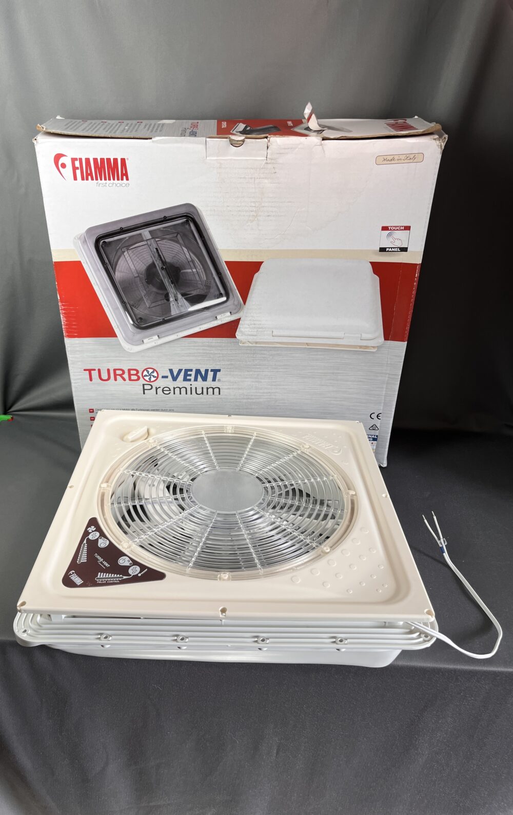 Fiamma Turbo Vent Premium 12V weiß