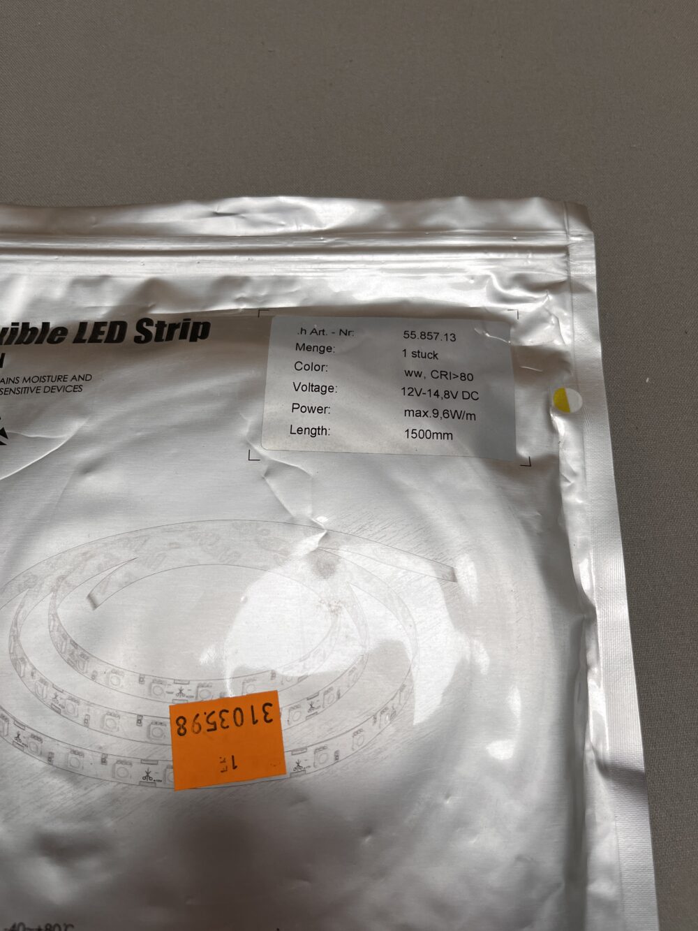 Flexible LED Strip 12V 1500mm warmweiß