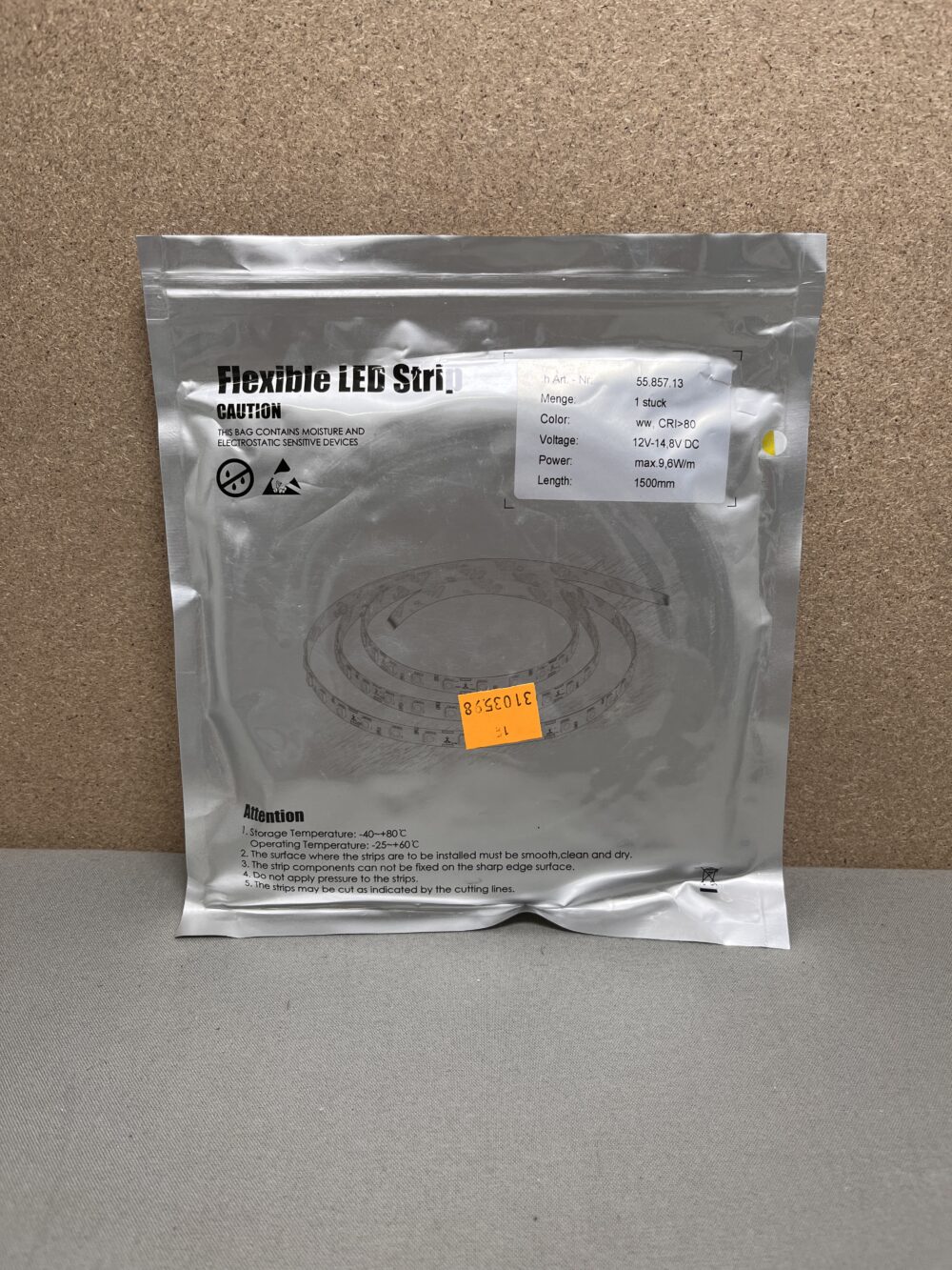 Flexible LED Strip 12V 1500mm warmweiß