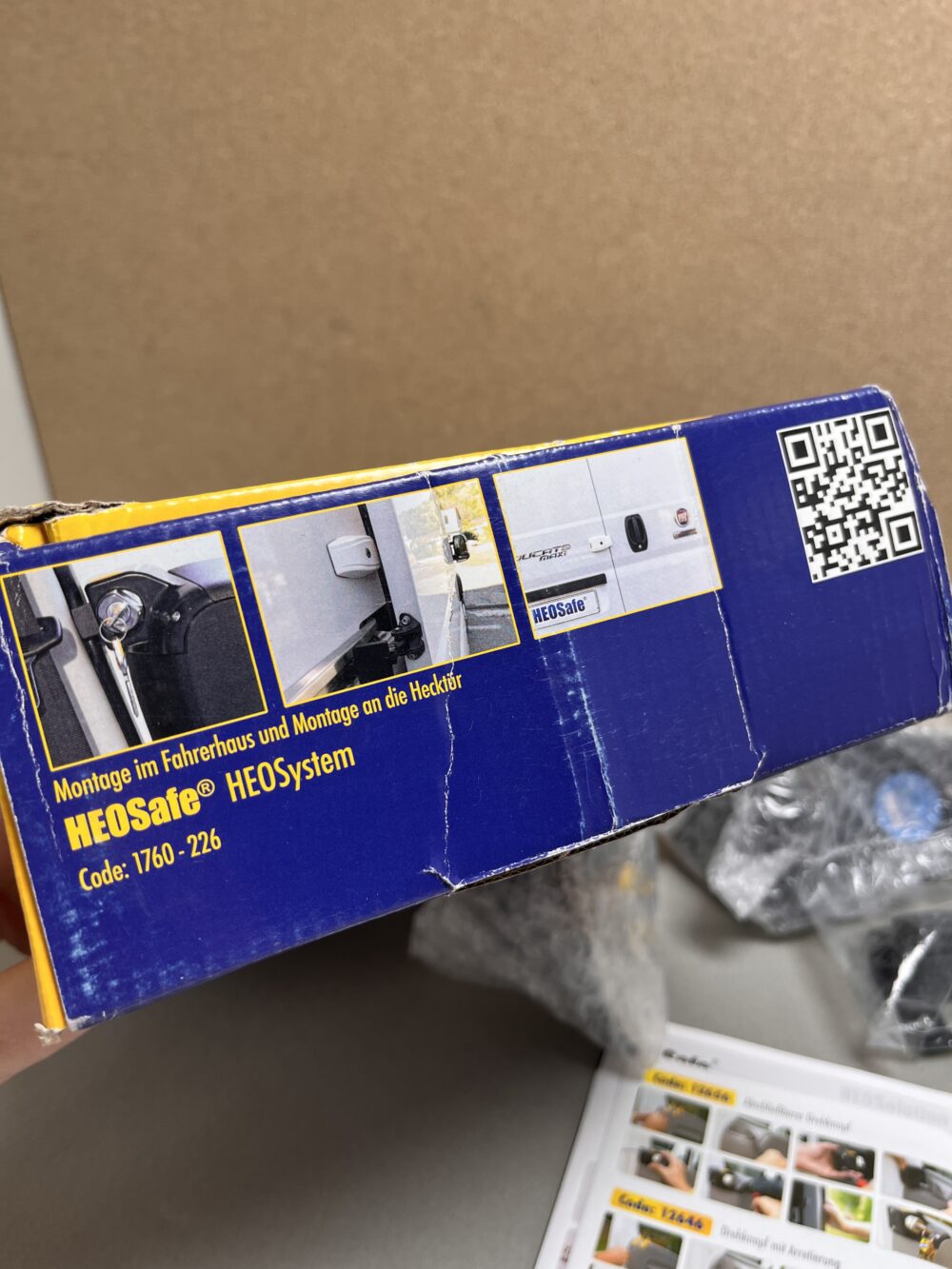 HEOsafe Van Security Paket schwarz Fiat Ducato