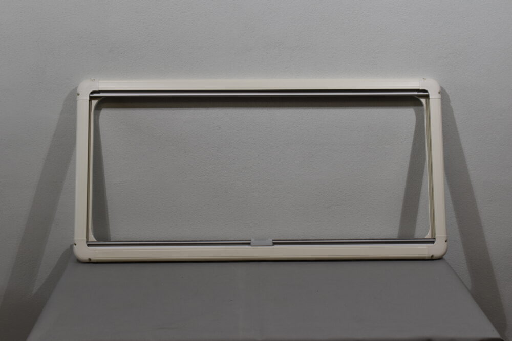 Kombi-Rollo / Komfort-Rollo  Verdunklung und Fliegenschutz für Fenster 1300x600mm Beige