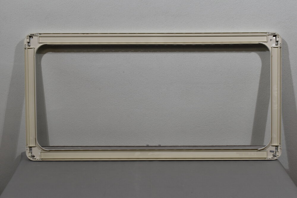 Kombi-Rollo / Komfort-Rollo  Verdunklung und Fliegenschutz für Fenster 1300x600mm Beige