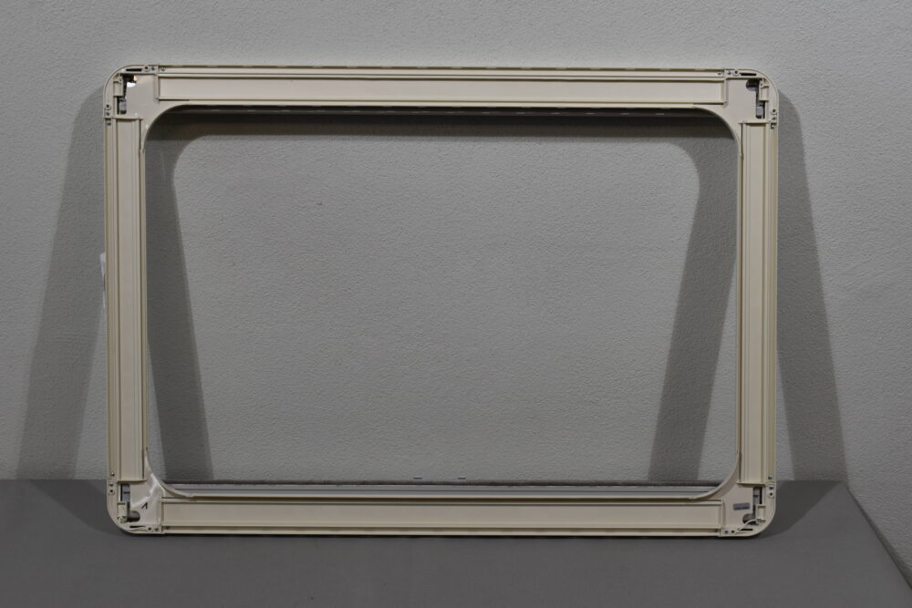 Kombi-Rollo / Komfort-Rollo  Verdunklung und Fliegenschutz für Fenster 900 x600 Beige