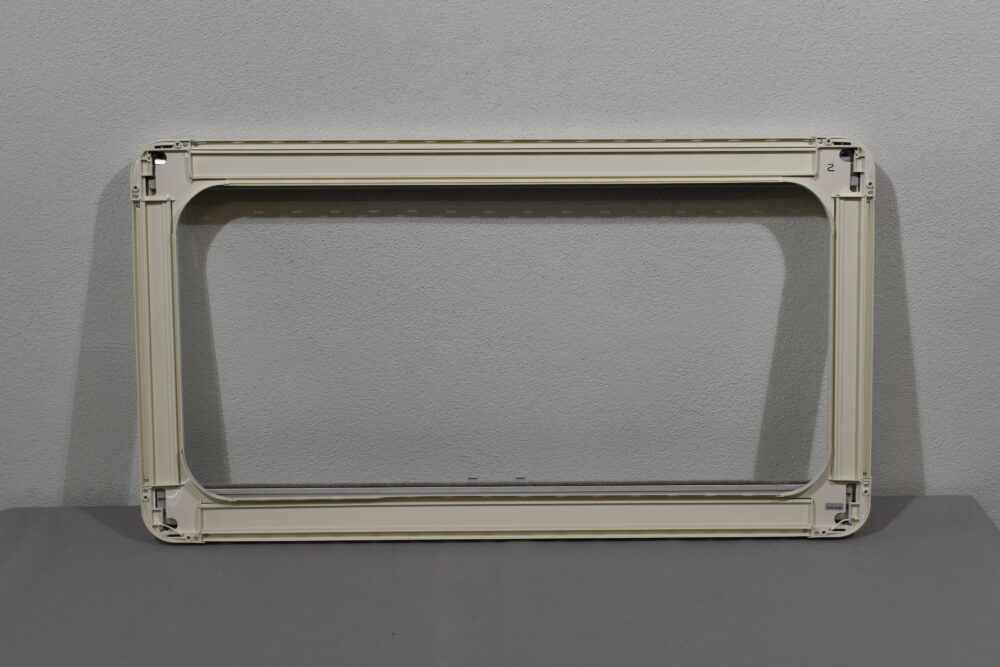 Kombi-Rollo / Komfort-Rollo  Verdunklung und Fliegenschutz für Fenster 900x450 Beige