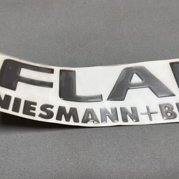 Niesmann & Bischoff Aufkleber Flair mittelgrau Oracal 951 Premium