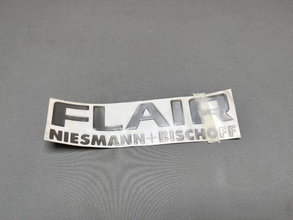 Niesmann & Bischoff Aufkleber Flair mittelgrau Oracal 951 Premium