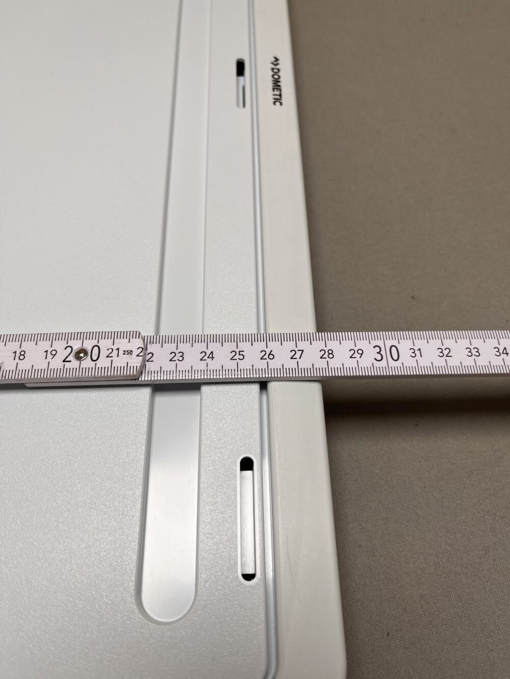 Dometic Lüftungsgitter weiß mit Abdeckung Rücksprache Daniel