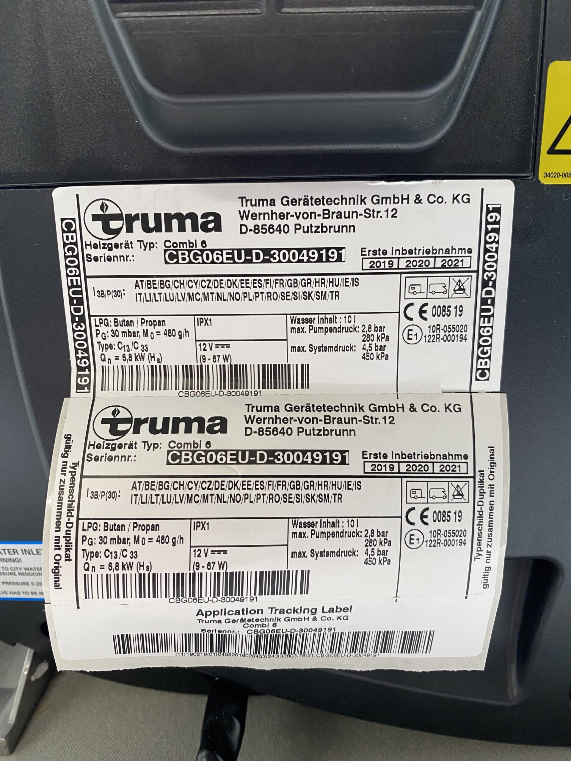 Truma Combi 6 Heizung Neu – Ersatzteile für Wohnmobil