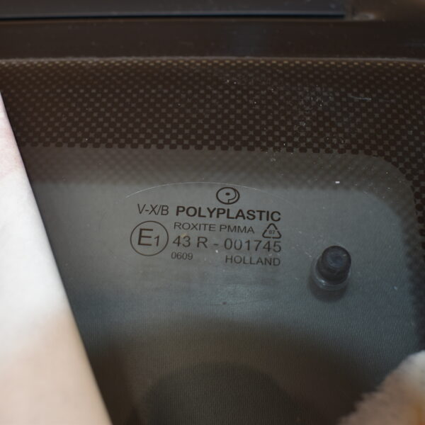 Ausstellfenster Polyplatic 600 x  450 mm