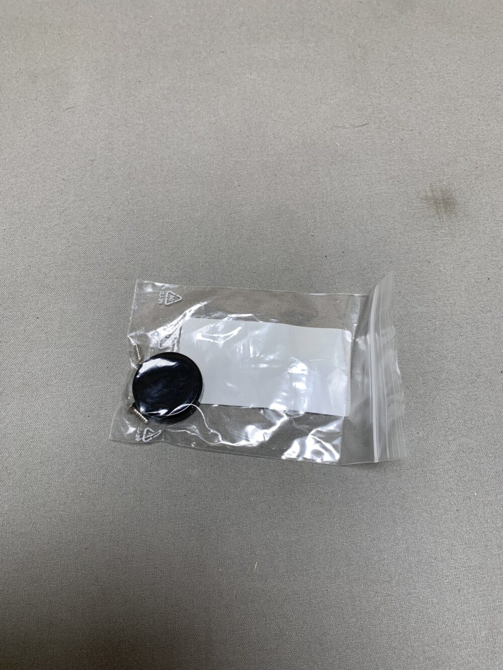 Dekorplatte/Zierkappe schwarz