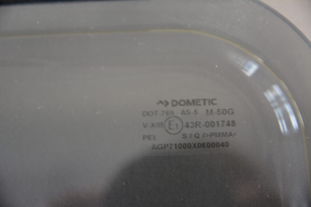 Ersatzscheibe Dometic für S7P Rahmen 1000x600 mm