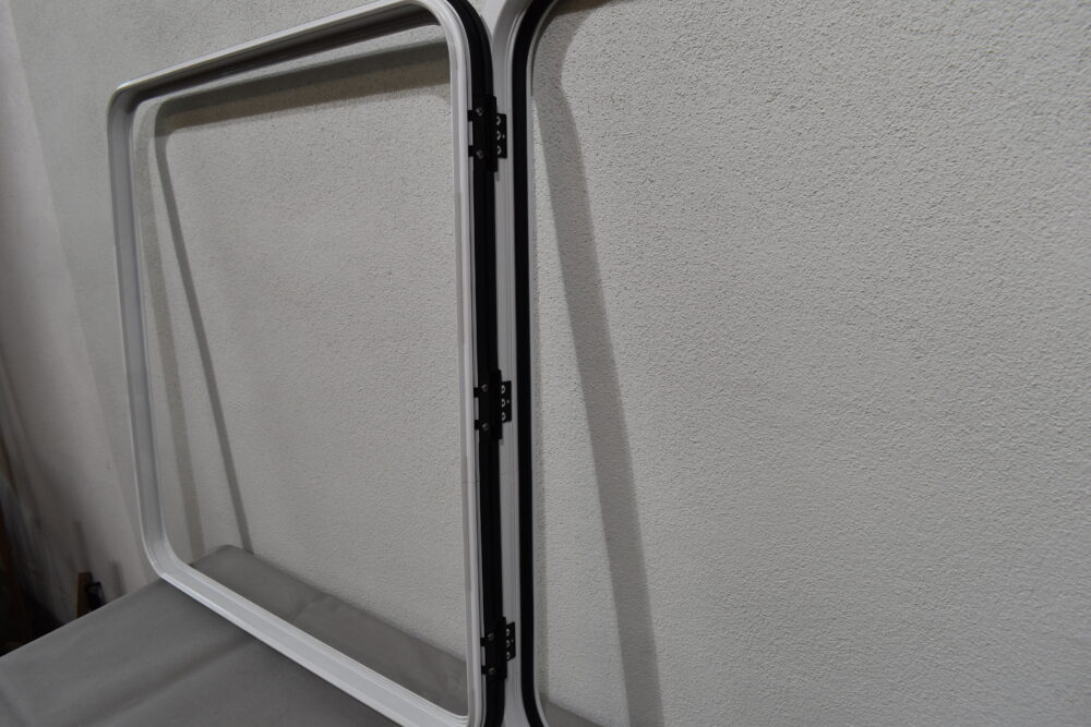 Klappenrahmen 750x730mm, weiß