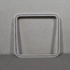 Klappenrahmen 750x730mm, weiß