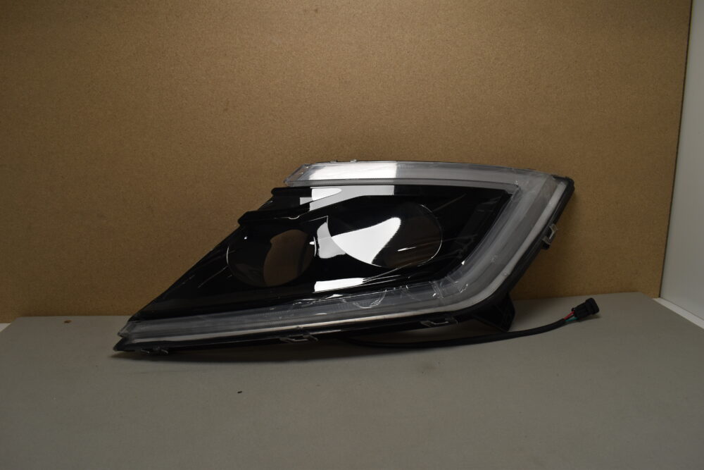 LED-Tagfahrlicht-Scheinwerferblende links, schwarz