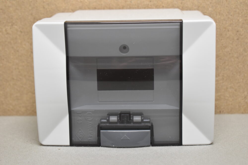 Makel Sicherungskasten / Verteiler / Unterverteiler / Aufputzkasten Transparent