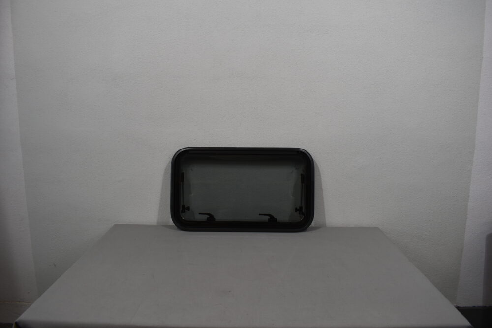 Polyplastic Ausstellfenster 430x730mm dunkel grau