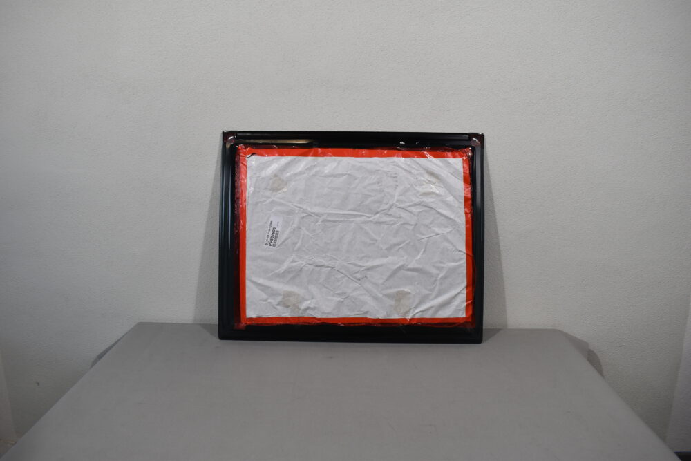 Polyplatic Vorgehängtes Heckfenster 560x500 mm schwarz