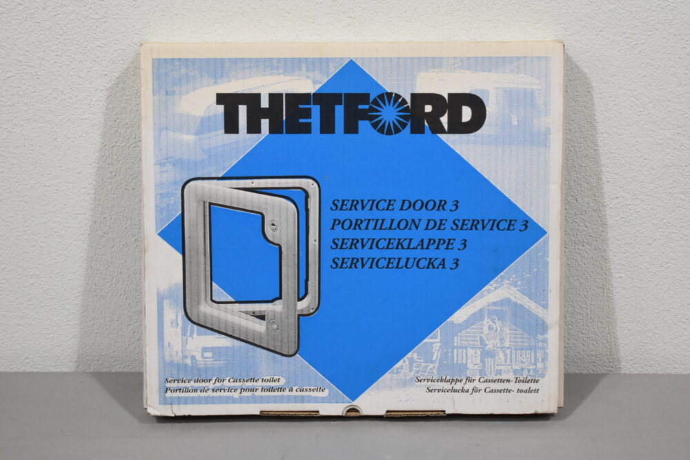 Thetford Modell 3 Serviceklappe Kassettentoilette 330x280mm dunkel grau