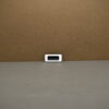 TROLA Muschelgriff 84x38x14mm silber/schwarz