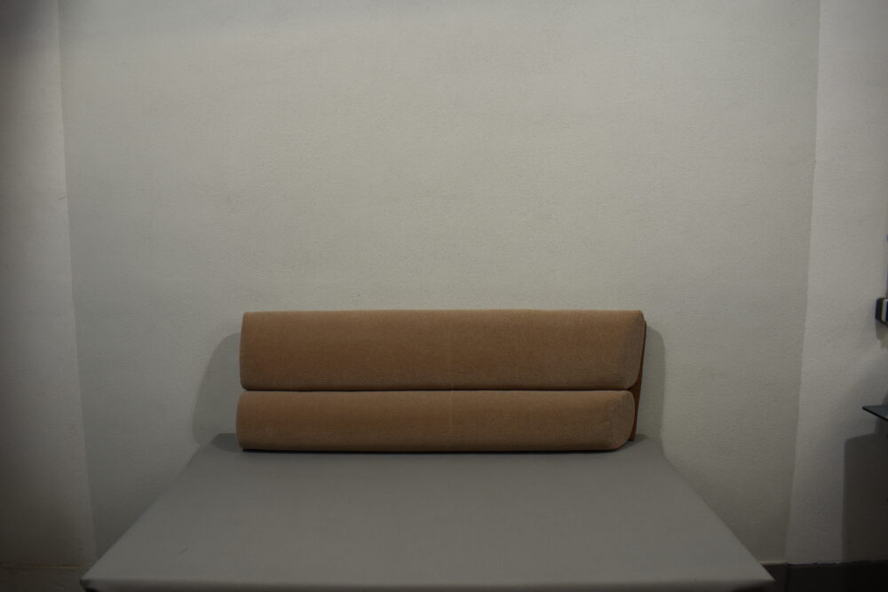 Polsterrücken "Redonda" 1260x380x230mm Caramel