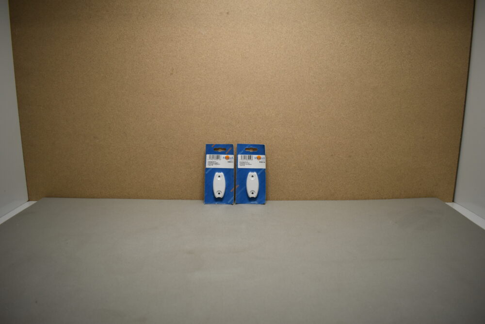 Unterlegplatte für Türfeststeller weiß 2er-Set