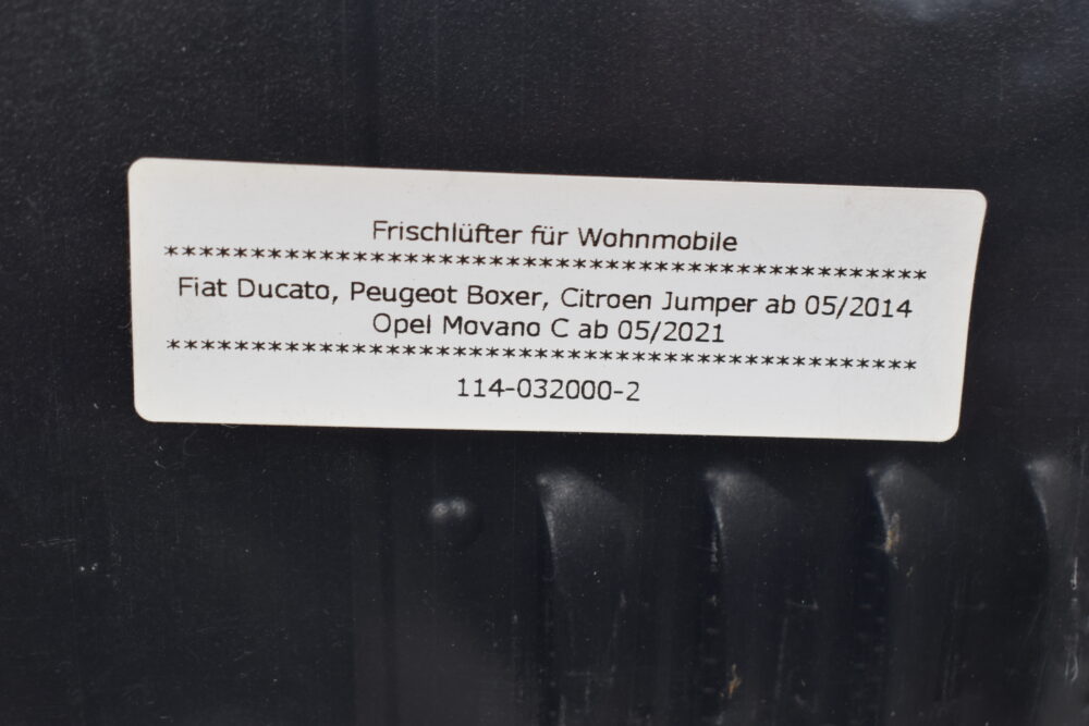 Hülsberg Frischlüfter für Wohnmobile