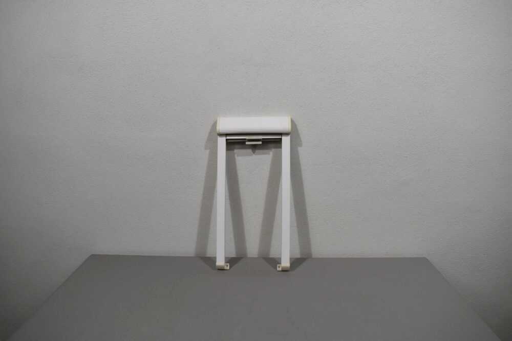 Kombi-Rollo mit Rahmen 215x500mm weiß