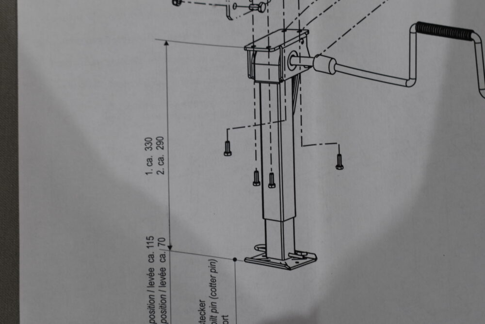 Moca-Hubmatic hinten 290mm