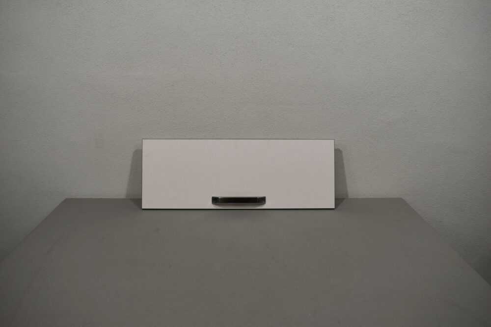 Möbelklappe 741x268mm weiß