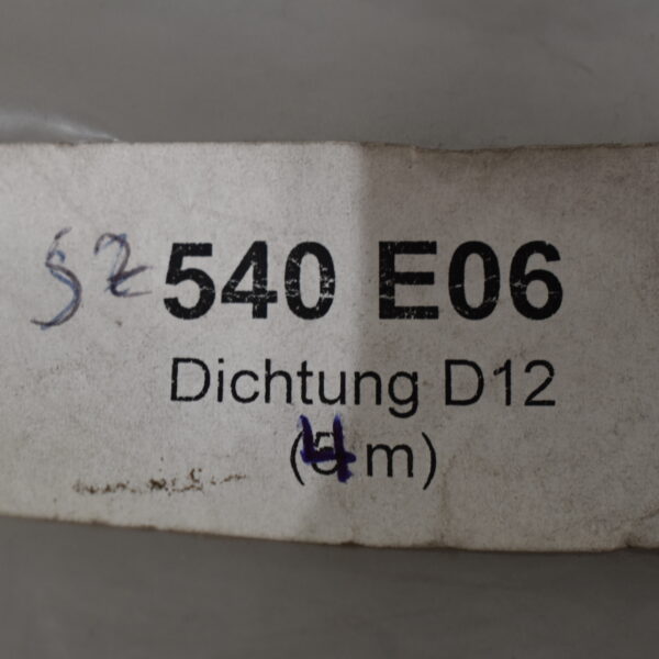Dichtung D12; 540 E06 4000mm