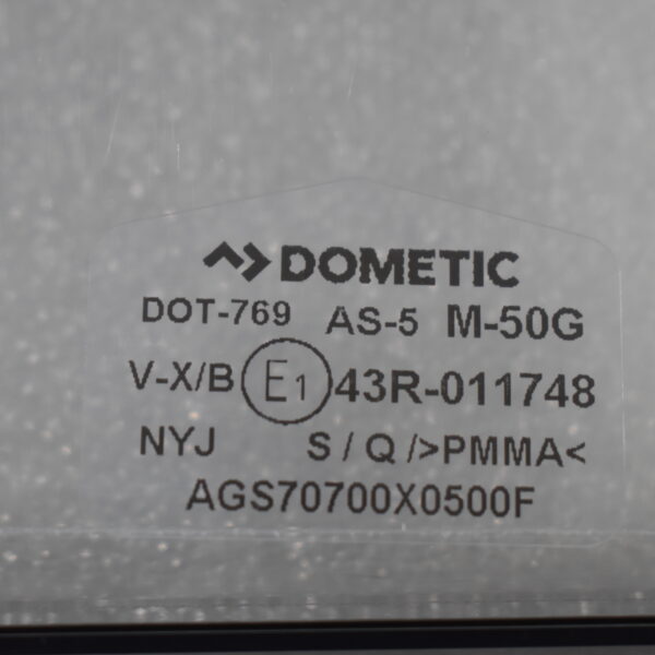 Dometic S7 Schiebefenster 700x500 cm Alurahmen schwarz