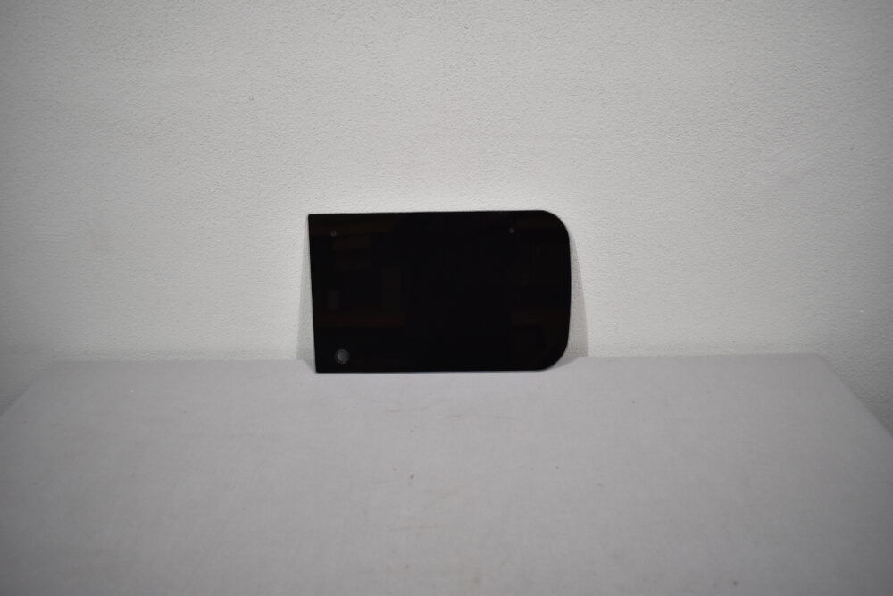 Glasabdeckung für Kochfeld 440x275mm schwarz