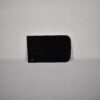 Glasabdeckung für Kochfeld 440x275mm schwarz
