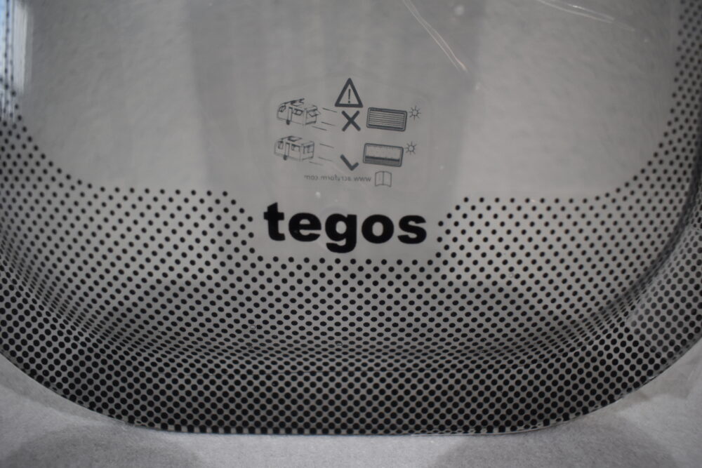Tegos Fensterscheibe zu Aufbautür Tegos 2009; 208x615mm