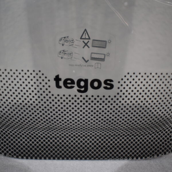 Tegos Fensterscheibe zu Aufbautür Tegos 2009; 208x615mm