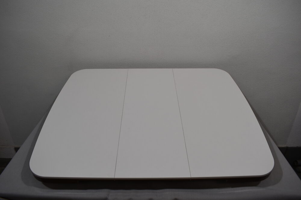 Tischplatte 45x870x800mm weiß/dunkel braun