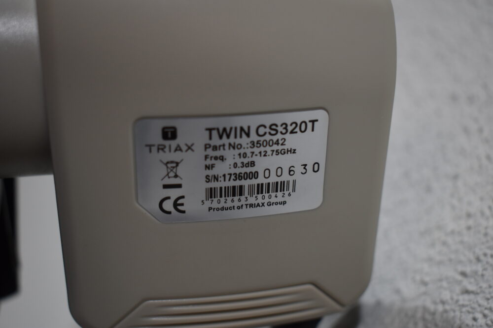 Oyster Twin CS320T Satelliten-Anlage Version III