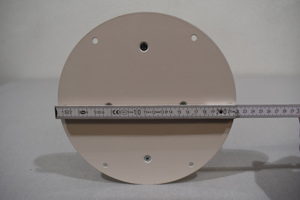 Tischfuß Oval weiß 78cm