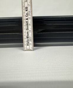 Mekuwa Echtglas Schiebefenster 1400x600mm; schwarz – Bild 11