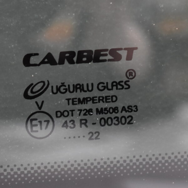 Carbest getöntes Heckglasfenster für VW Caddy Maxi