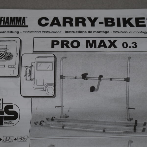 Fiamma Fahrradträger Carry-Bike Pro Max