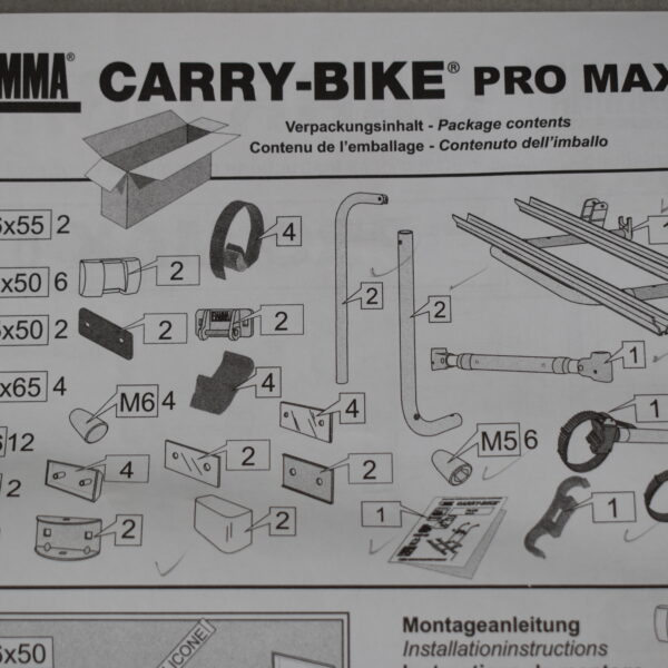 Fiamma Fahrradträger Carry-Bike Pro Max