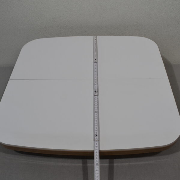 Tischplatte 94x700x660mm; weiß/hell Ahorn