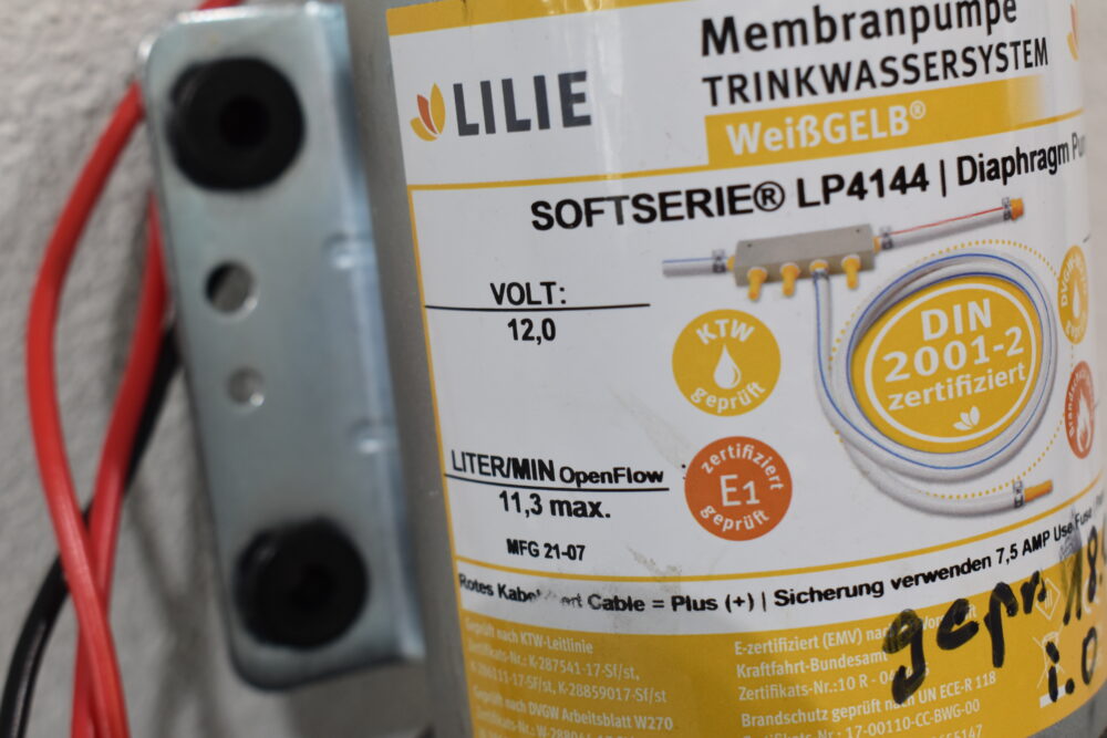 Lilie Membranpumpe Trinkwassersystem LP4144