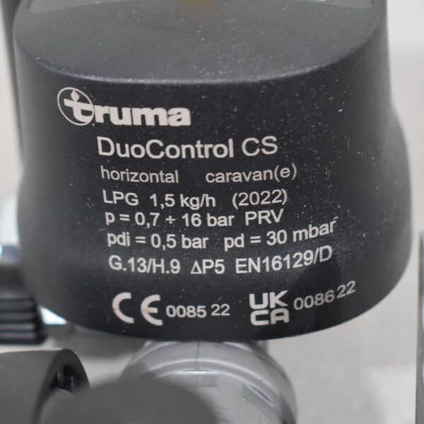 Truma Gasdruckregler Duo Control CS horizontal