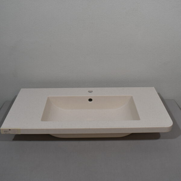 Waschbeckenplatte 1026x470x143,5mm; Steinzug