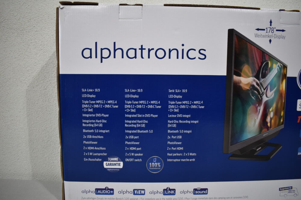 Alphatronics Smart TV SLA-24 DSBAI+H