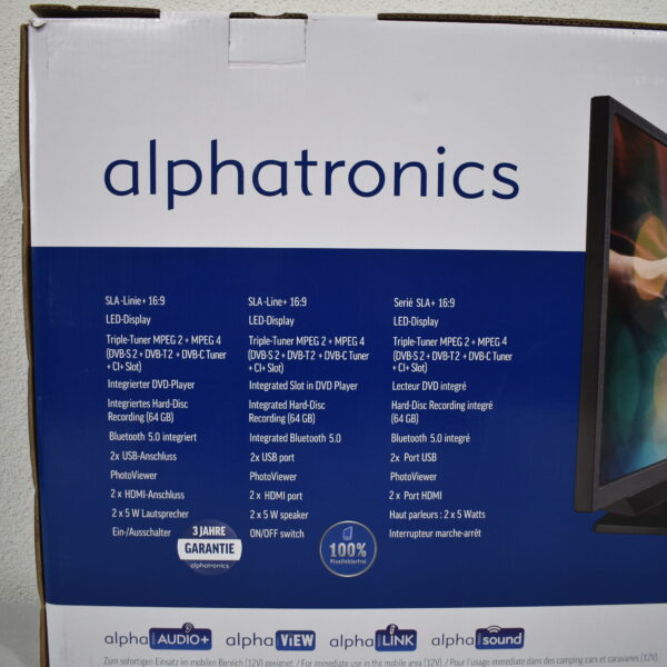 Alphatronics Smart TV SLA-24 DSBAI+H