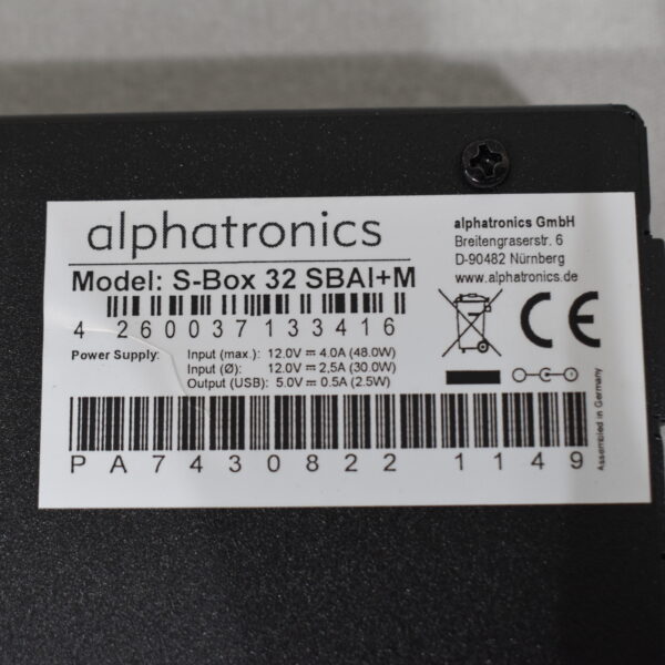 Alphatronics Steuerbox 32 SBAI+M