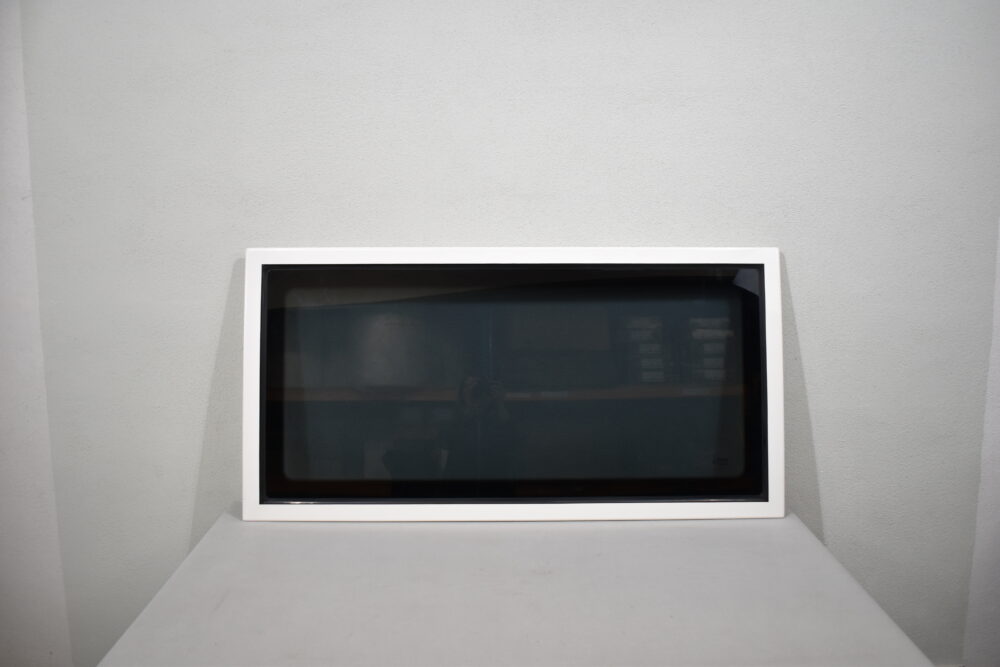 Olimpia Festglasscheibe; 1210x580mm; weiß